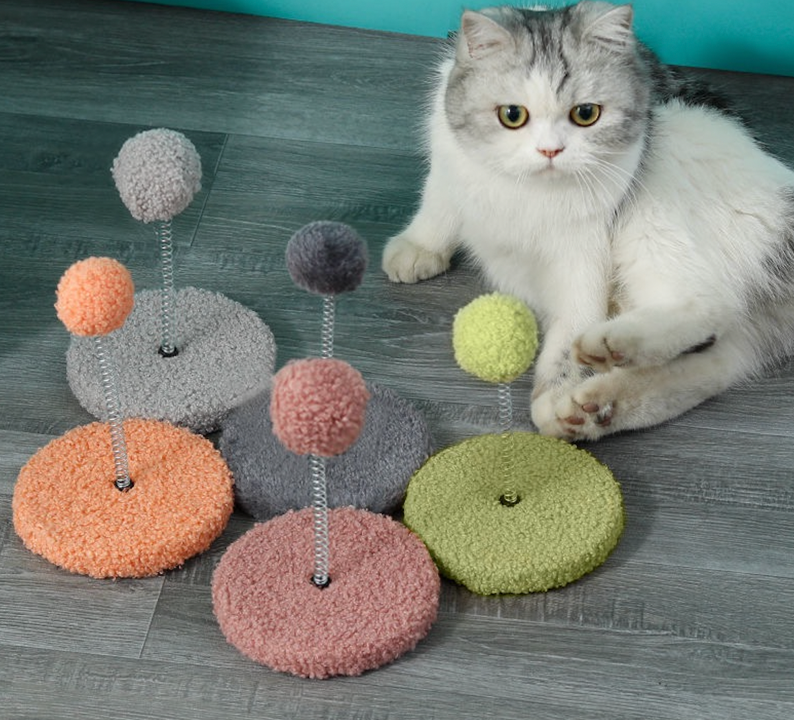 Juguete para Gato pequeño con Resorte
