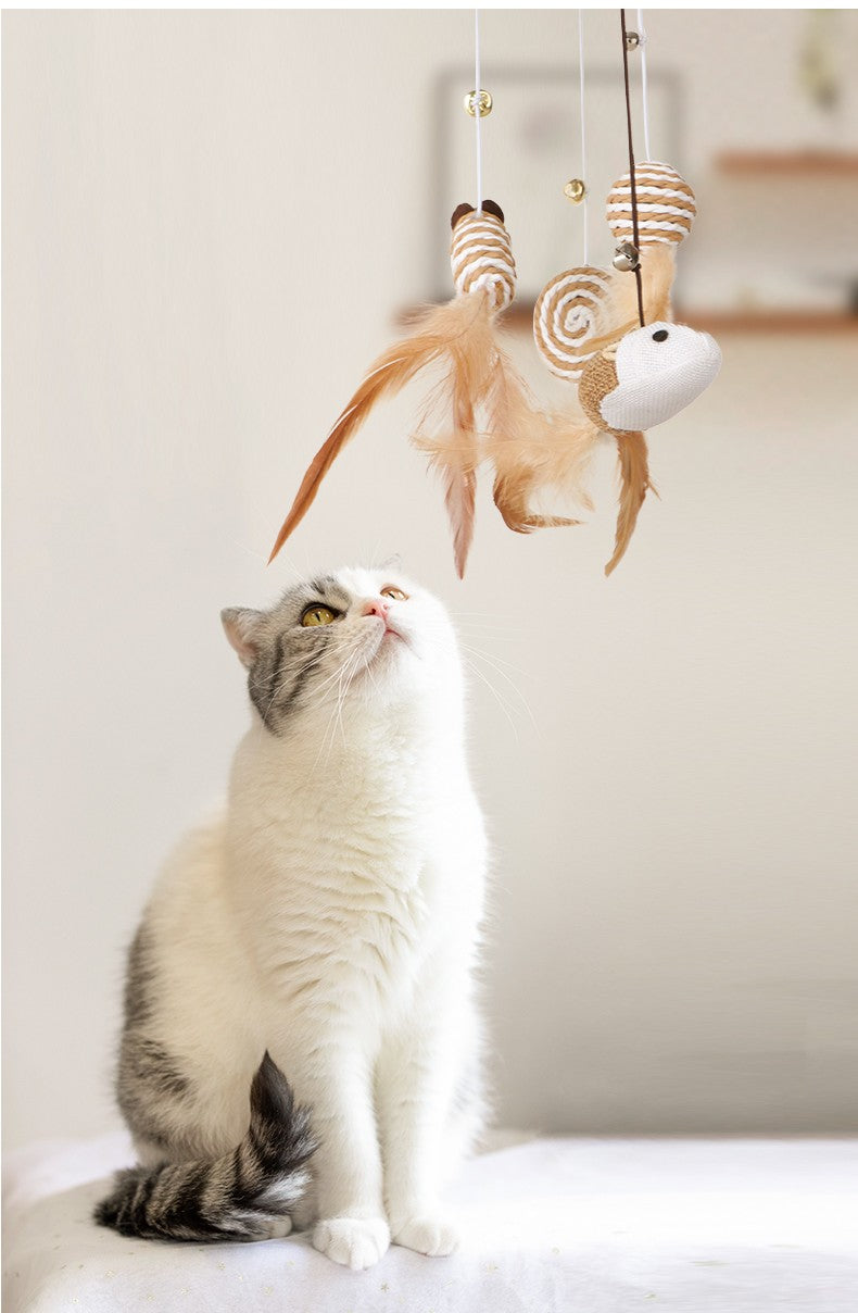 Juguete - Vara Natura en Madera para gato