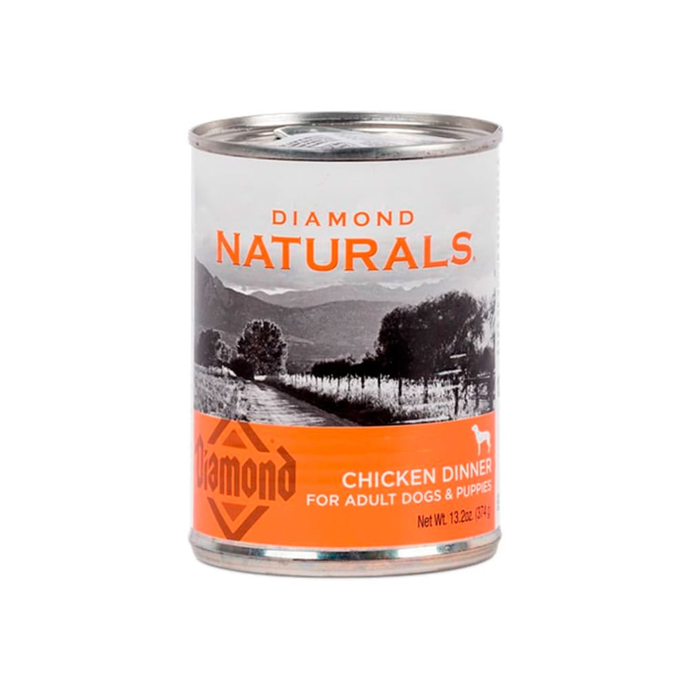 Diamond Naturals - Alimento Holístico Húmedo en Lata para Perros Chicken Dinner