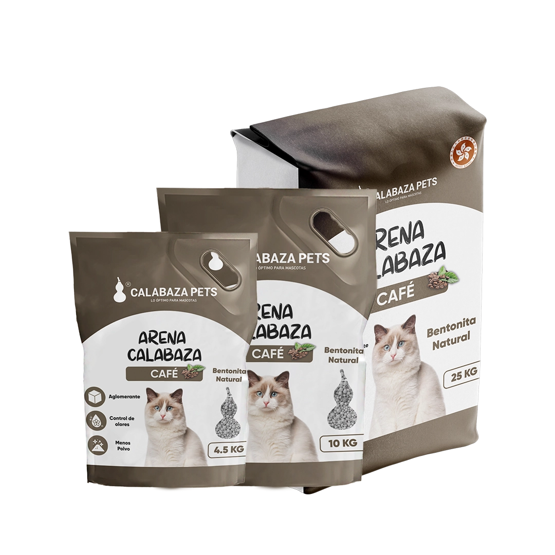 Arena Calabaza para gatos Aroma Café