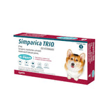 Simparica Antiparasitario Trio para perros 10 a 20 Kg