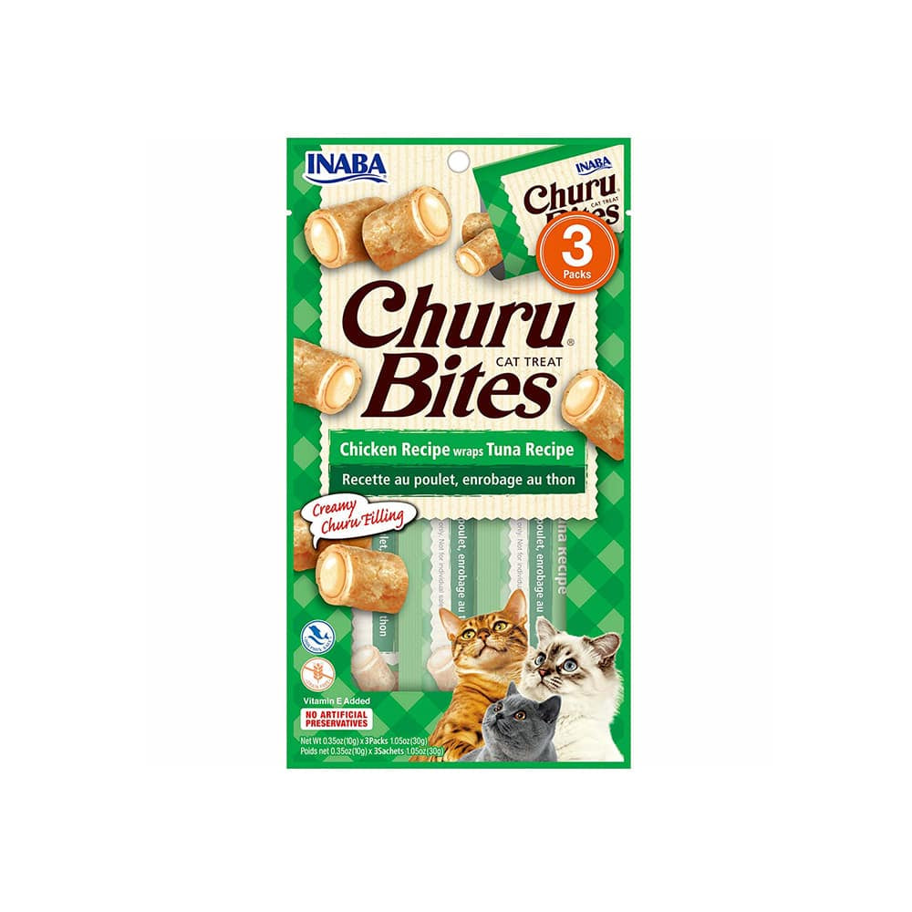 Churu Bites Chicken - Tuna Recipe Gatos