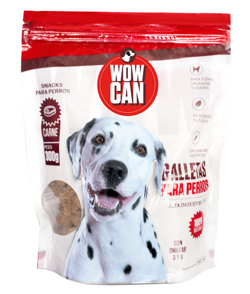 Galletas Perro – Carne de Res Wow Can