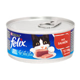 Felix Comida Húmeda Gatos Paté Salmón