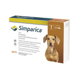 Antipulgas Para Perro Simparica Caja x1 Tableta (20 mg) 5 Kg - 10 Kg