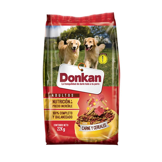 Donkan Adulto Carne Alimento para Perro