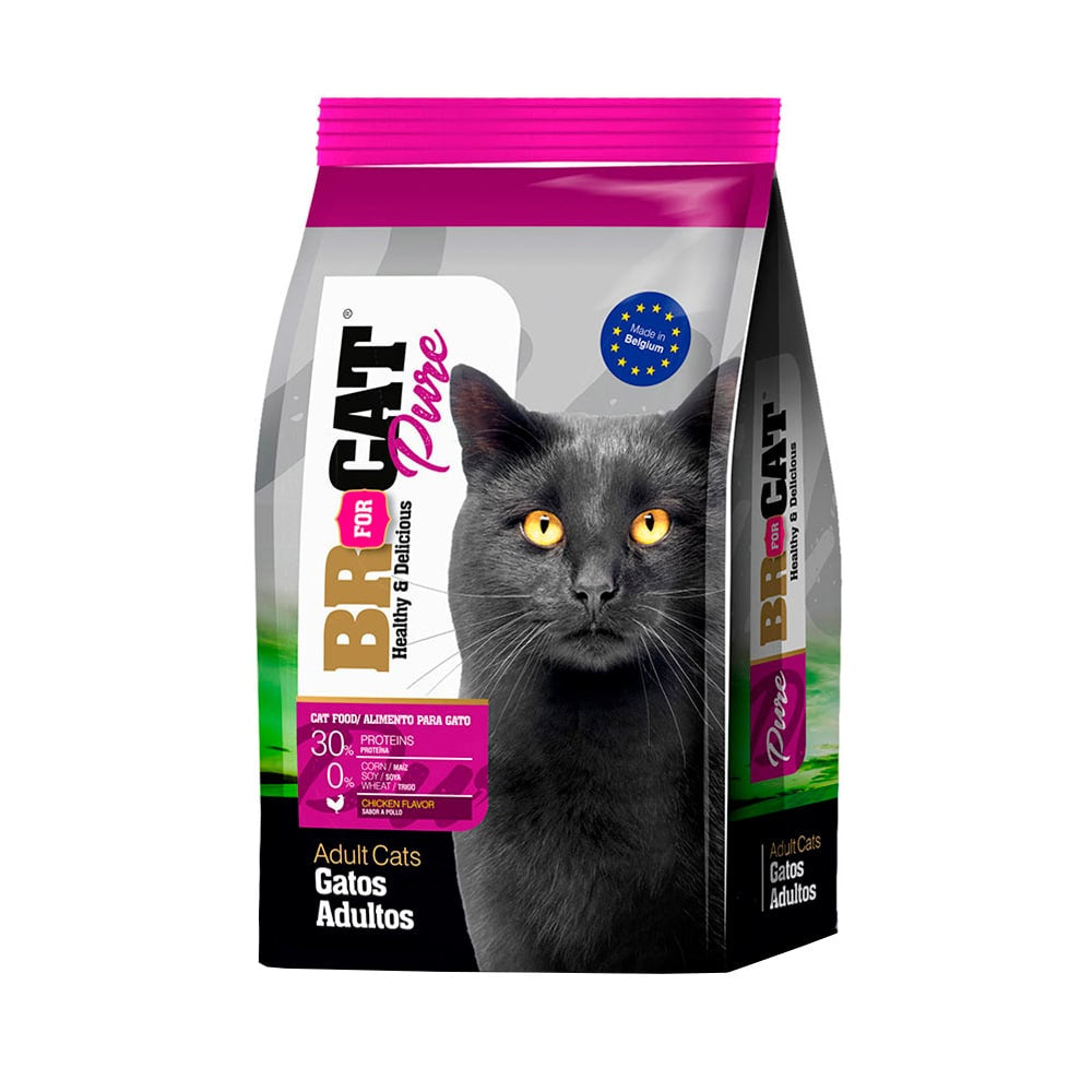 BR for CAT Pure para Gatos Adultos sabor a Pollo