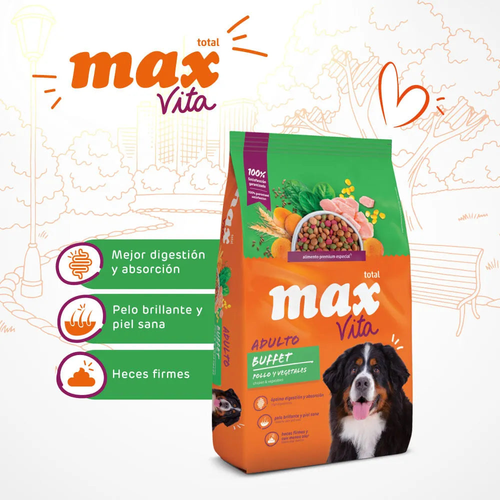 Comida Para Perro Max Vita Adulto