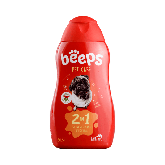 Shampoo Para Mascotas Beeps 2 En 1