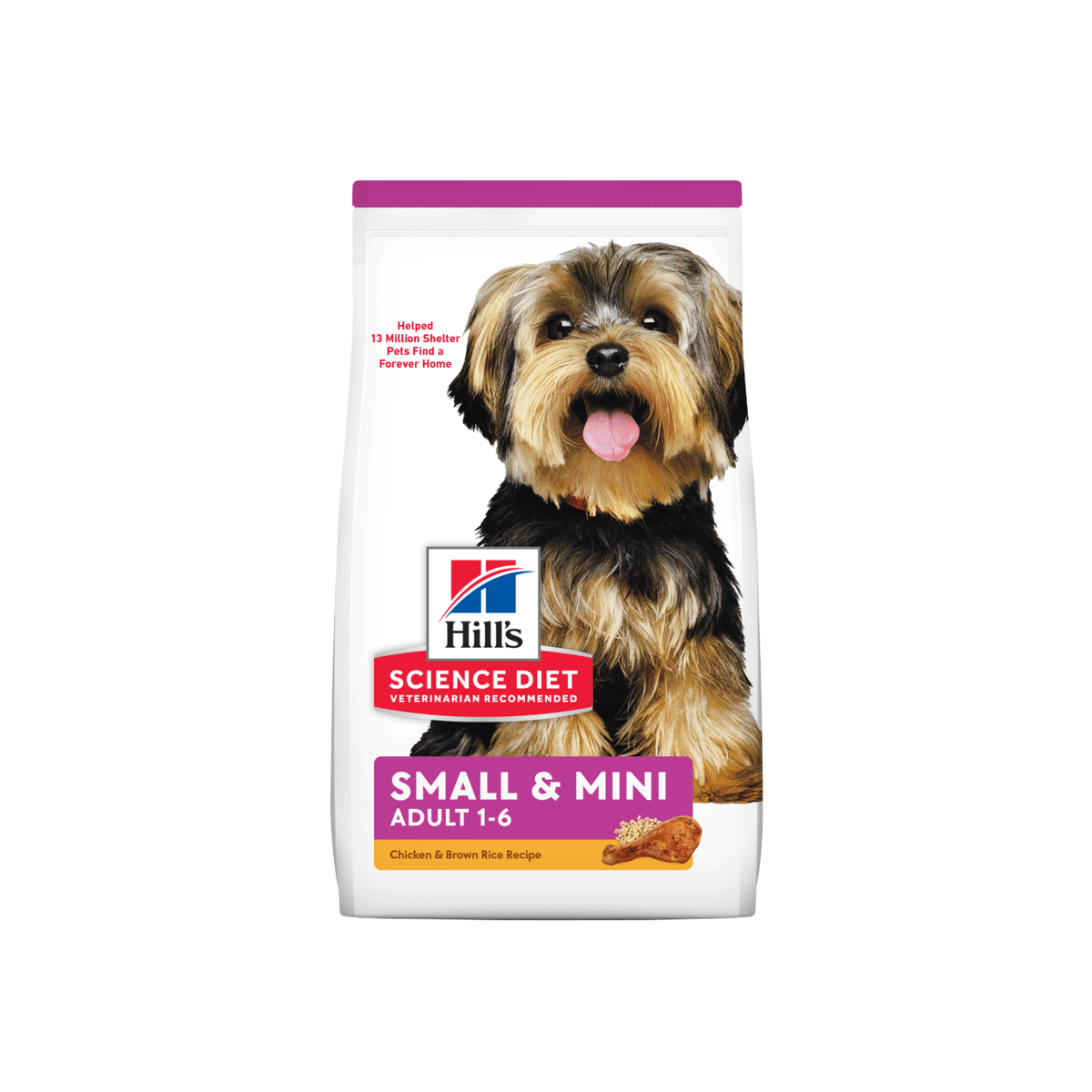 Hills SP Adulto Razas Mini Pollo comida para perro