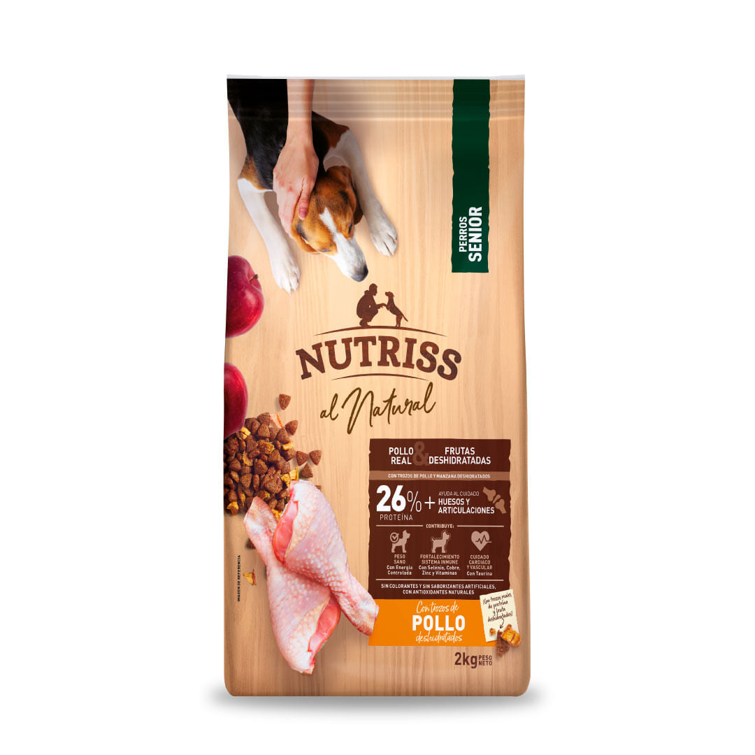 Nutriss al Natural Perros Senior pollo
