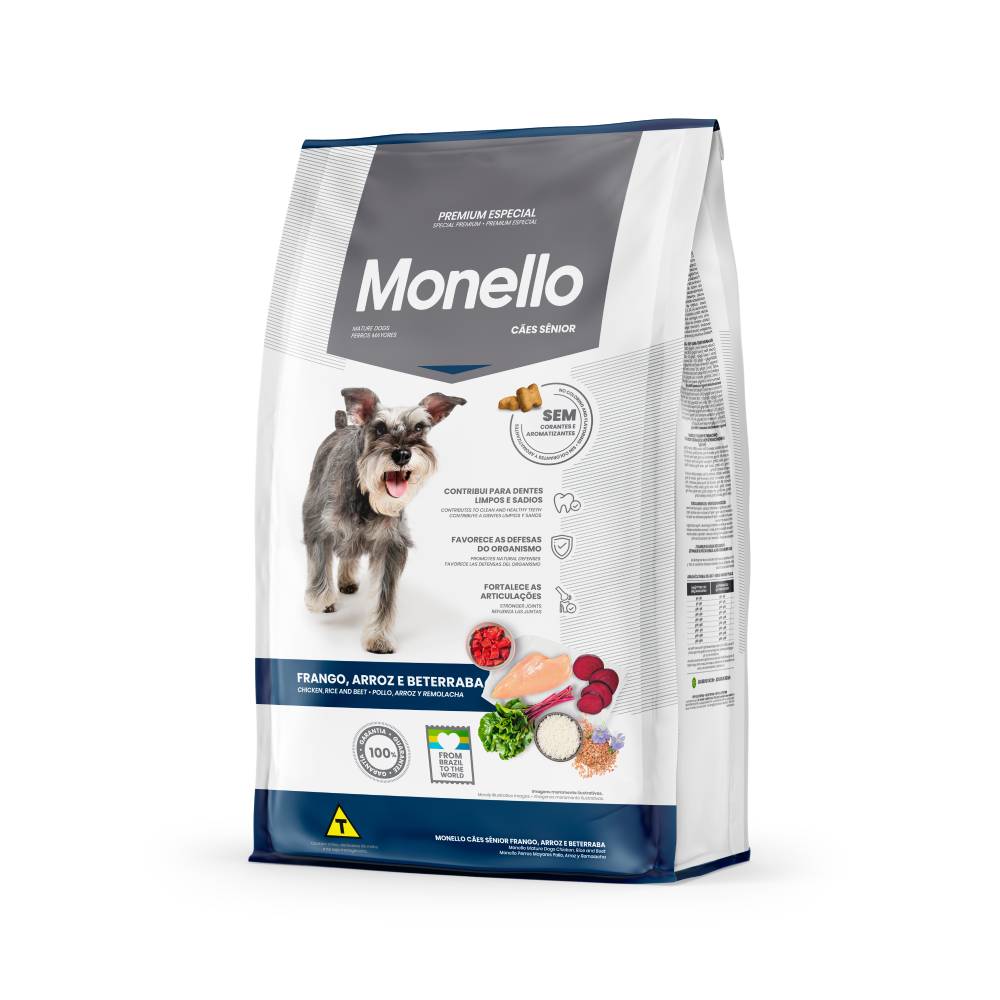Monello Senior Alimento Seco Para Perro