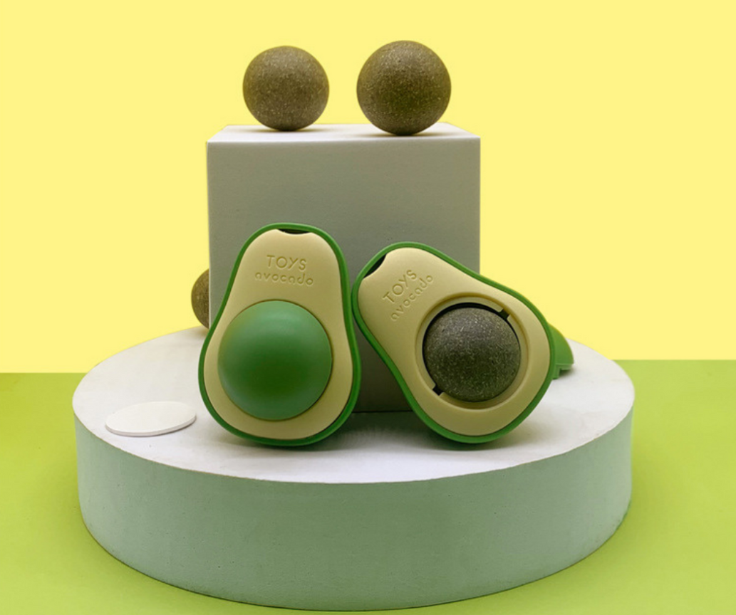 Bola de Catnip-Diseño Aguacate