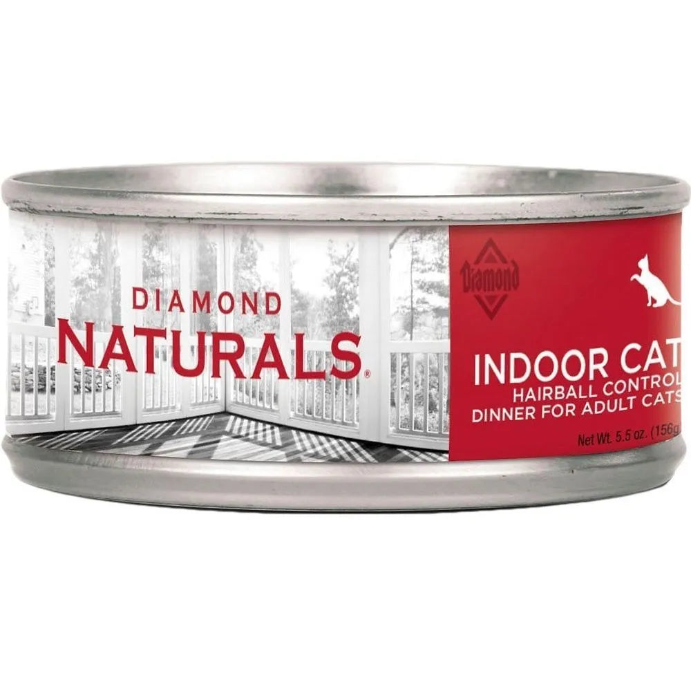 Diamond Naturals - Alimento Holístico Húmedo en Lata para Gatos Indoor Cat