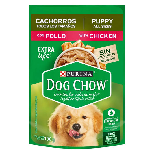 Dog Chow Alimento Húmedo Para Cachorros Pollo