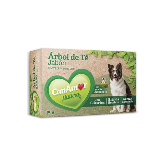 CanAmor Jabón Árbol de Té para perros