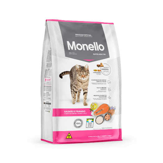 Monello Salmón Y Pollo Alimento Para Gato
