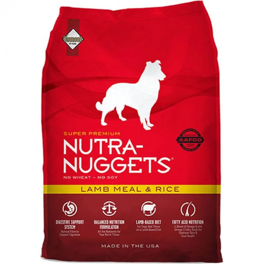 Nutra-Nuggets Perros Fórmula Cordero y Arroz