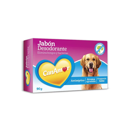 Can amor jabón desodorante para perros