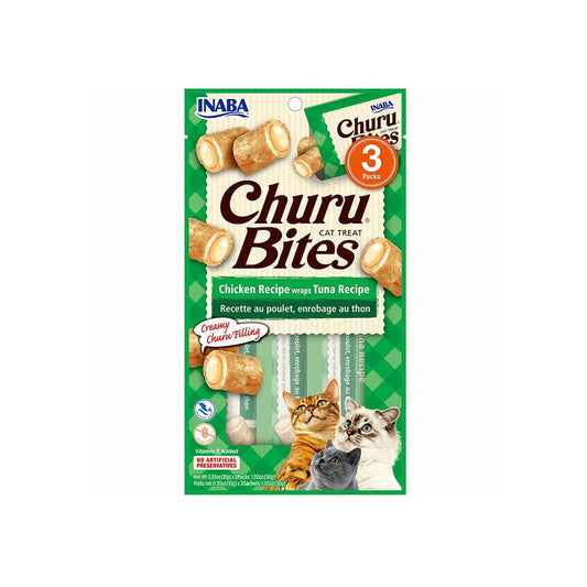Churu Bites Chicken - Tuna Recipe Gatos
