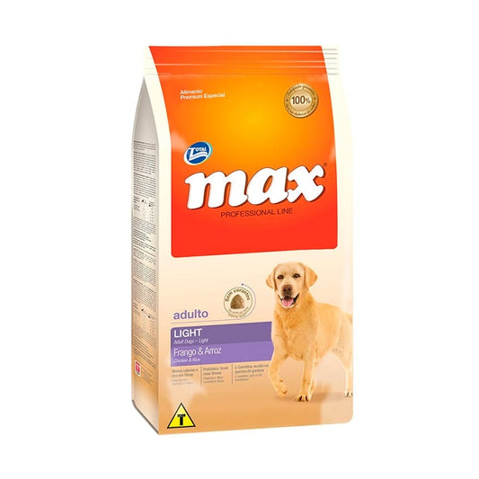 Max Perros Adultos Light Pollo y Arroz