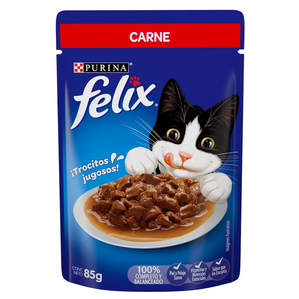 Felix Alimento Húmedo Carne