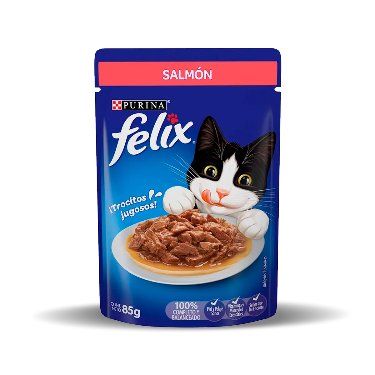 Felix Alimento Húmedo Con Salmón