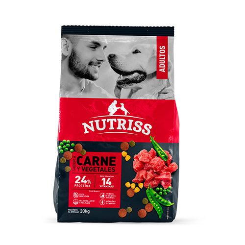 Nutriss Adultos Carne y Vegetales